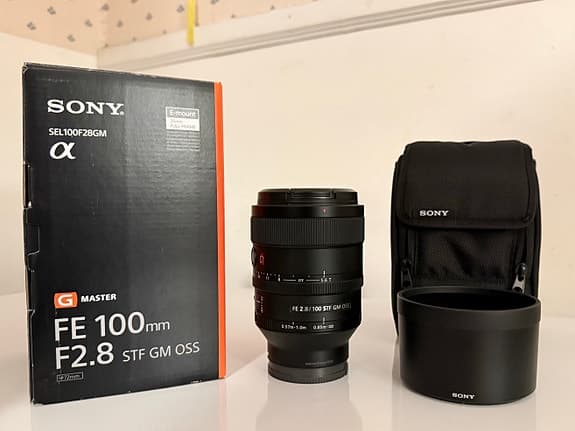 Sony FE 100mm F2.8 STF GM OSS objektiv