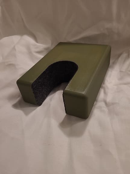 Magnetisk vapenhållare två stycken (olivgrön)