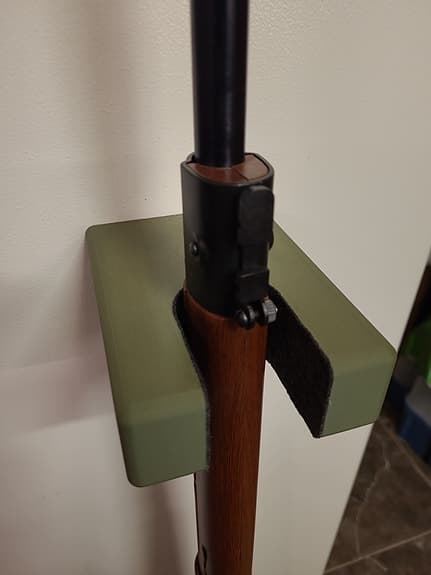 Magnetisk vapenhållare två stycken (olivgrön)