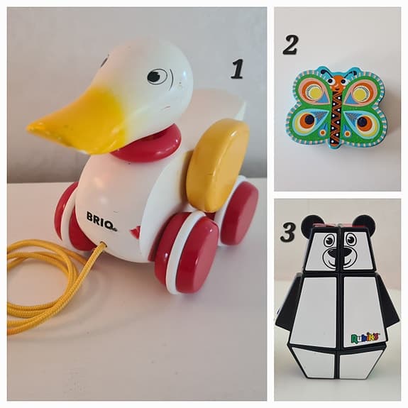Leksaker & babyleksaker i okej till bra skick!