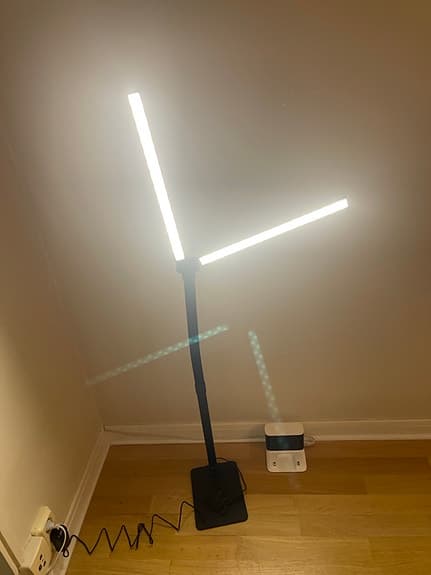 Skrivbordslampan LeVel