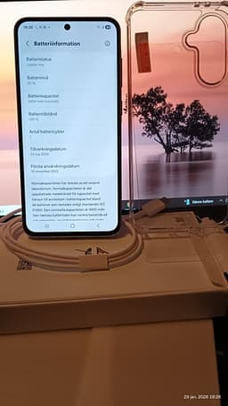 Ny Samsung Galaxy A56 128GB 5G prestanda 8GB ramminne 120Hz