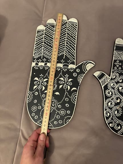 väggdekoration fatimas hand hamsa bohem day by birger et mikkelsen