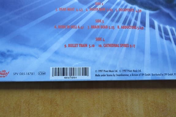 judas priest jugolator Vinylskiva