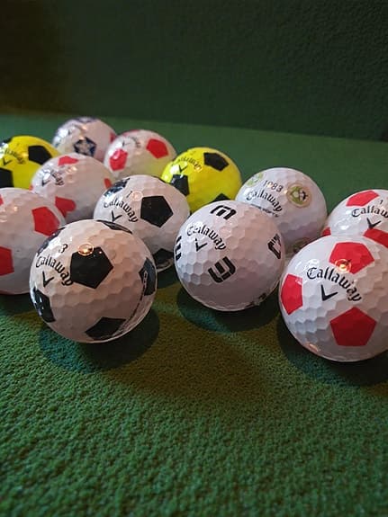 Golfbollar Callaway crome soft truvis 12 st  I a/b klass