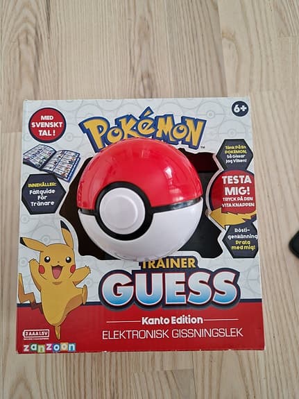 Pokemon Trainer Guess (elektronisk gissningslek)