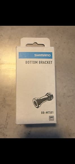 Shimano Deore FC-M6120 Vevarm med 30T kedjehjul ink Bottom bracket.