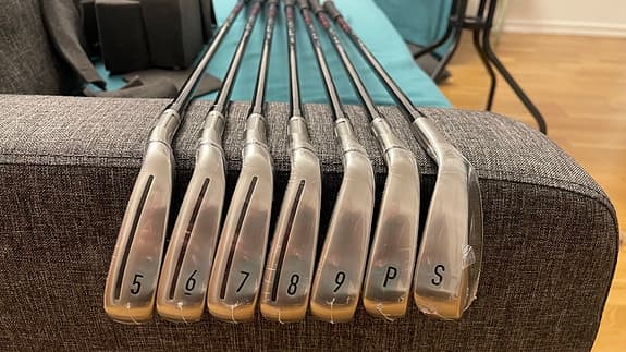 Taylormade Stealth järnset 5-S (7 nya klubbor), oanvända, Ventus Graphite 6R