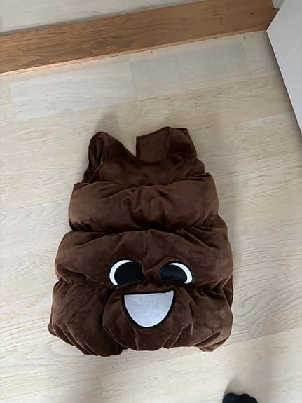 Libero Bajskorv Maskeraddräkt Storlek 86/ 92