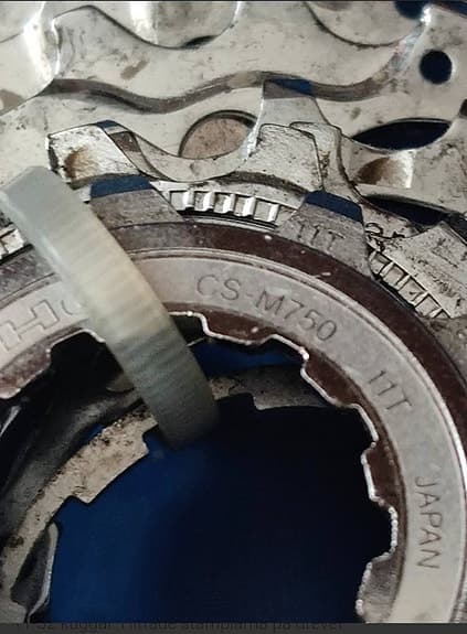 Shimano Kassett XT 9 speed CS M750 komplett med låsring original