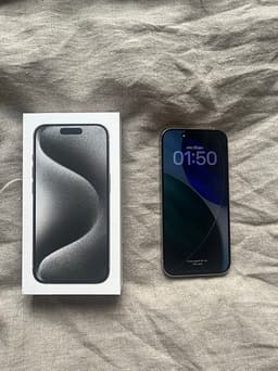 Apple iPhone 15 Pro 128 GB White titanium