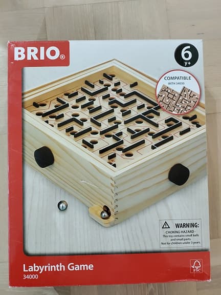 BRIO Labyrintspel i trä
