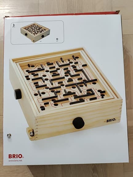 BRIO Labyrintspel i trä