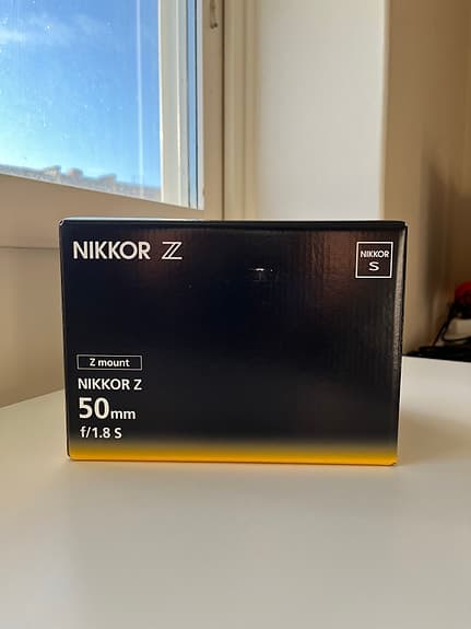Nikon Nikkor Z 50mm f/1.8 S objektiv