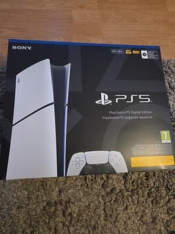 Sony PlayStation 5 Digital Edition Spelkonsol vit