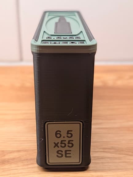 6.5x55 Swede - ammunitionslåda x20