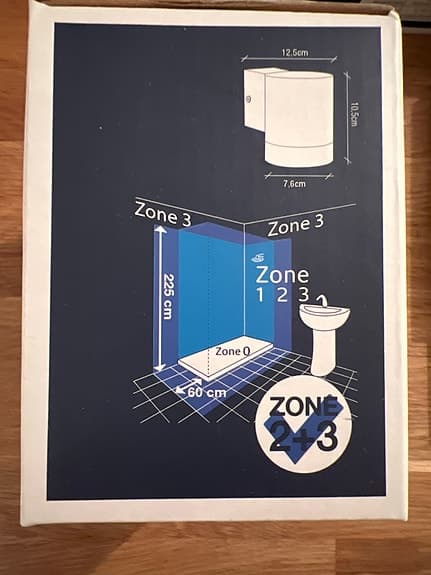 4 st Nordlux Tin maxi (ute/inne) vägglampor