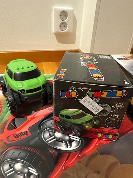 Smoby FleXtreme bilbana – Discovery Set + extra banor + bil