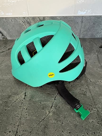 cykelhjälm för barn turkos med MIPS-teknik