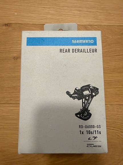 Shimano CUES 10 växlad grupp (helt nytt, i originalförpackning)