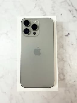 Apple iPhone 15 Pro Max 256 GB – Natural Titanium