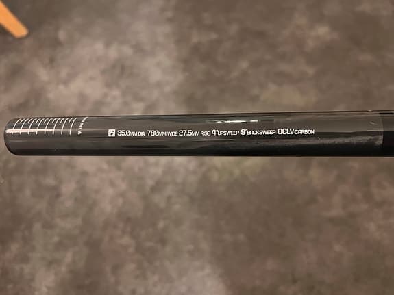 Bontrager line pro 35 kolfiberstyre 780mm