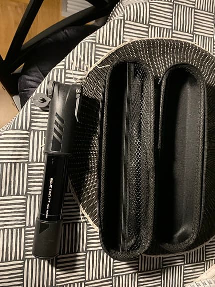 Topeak Mini Dual G pump med fodral