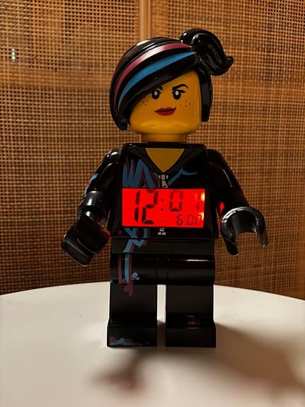LEGO Movie Wyldstyle (Lucy) väckarklocka – fungerar
