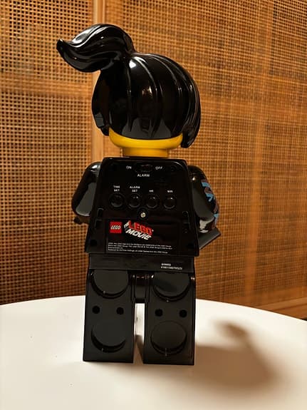 LEGO Movie Wyldstyle (Lucy) väckarklocka – fungerar