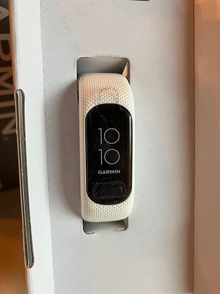 Garmin Vivosmart 5 Vit - Smart Fitness Tracker - Oanvänd - S/M