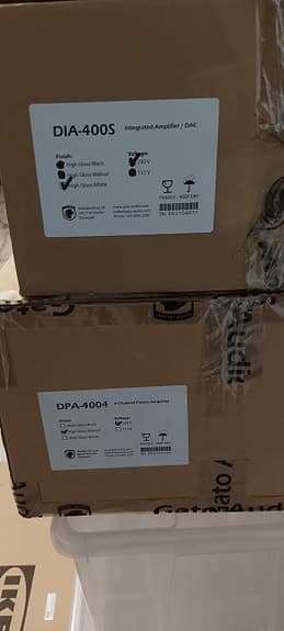 Gato förstärkare dia 400s  och Slutsteg dpa 4004