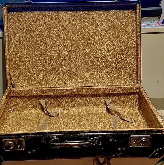 Resväska Retro Charmig gammal åkt Östersund-Västerås