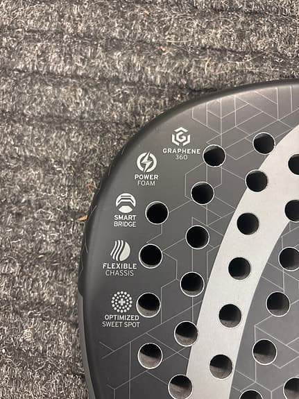 Head Alpha padelracket svart