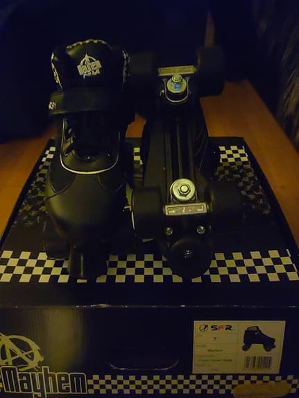 Mayhem Rullskridskor storlek 38 svart