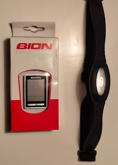 BION cykeldator + pulsbälte – ny i förpackning