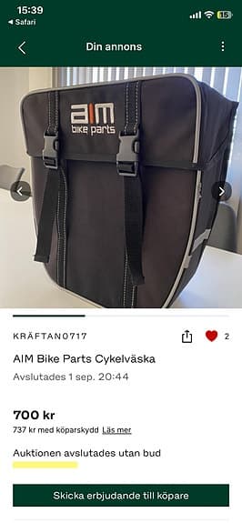 Cykelväska Bike Parts