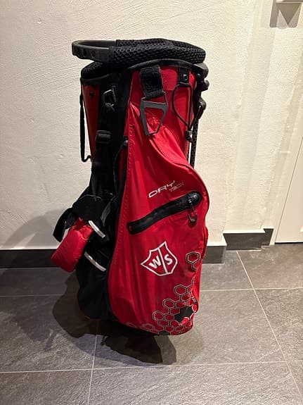 Wilson Staff Carry Golfbag Röd Svart