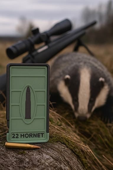 .22 Hornet - ammunitionslåda 50 skott