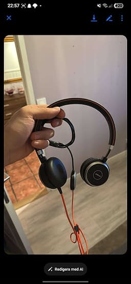 Jabra Evolve 40 Stereo-headset.