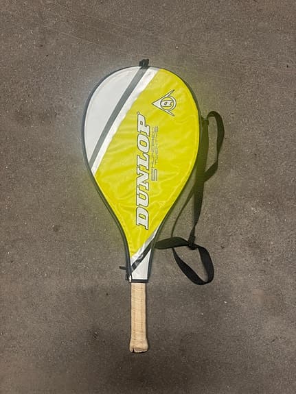 Dunlop squash racket