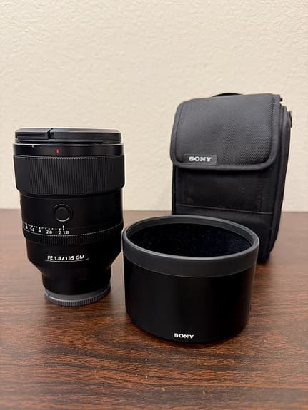 Sony 135 mm F1.8 GM