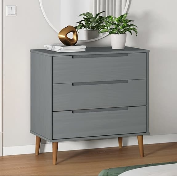 Oöppnad Byrå/skänk i Furu 80 cm