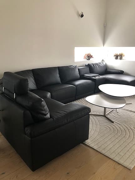 Hörnsoffa / Rak soffa - med divan (byggbar)
