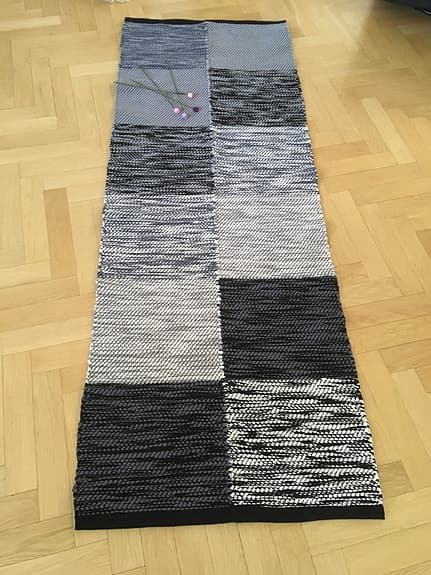 fin vävd matta