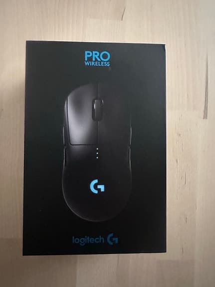 Logitech PRO Wireless mus svart