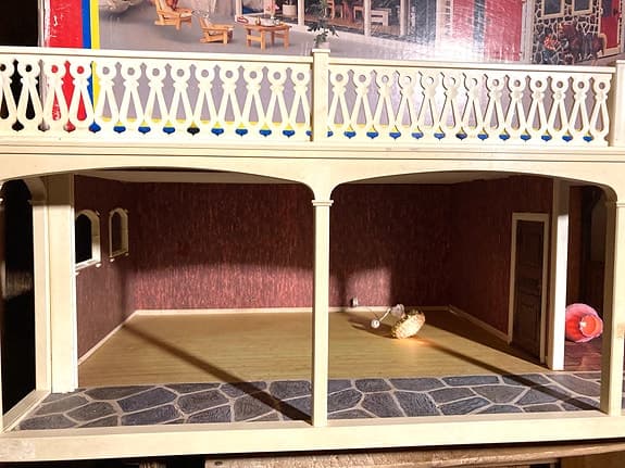Lundby Dockskåp/ Dockhus Dallas Undervåning, Originalkartong