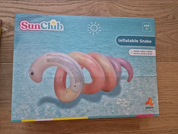 HELT NY! Badleksak orm, Sun Club
