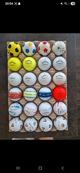 24st exklusiva golfbollar