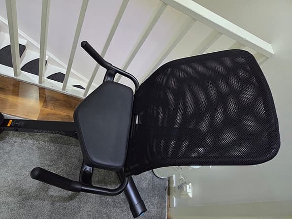 Motionscykel med sittdel
