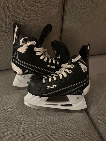 Ishockeyskridskor barn storlek 34 svart